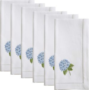 Serviettes en tissu de broderie serviettes de table lavables douces réutilisables pour la table à manger OEM de dîner de famille de fête de mariage - Product Image 3