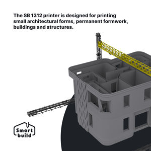 เครื่องพิมพ์3D ก่อสร้าง "SB 1312" สำหรับคอนกรีตบ้านพิมพ์คอนกรีต3D สำหรับงานก่อสร้าง - Product Image 3