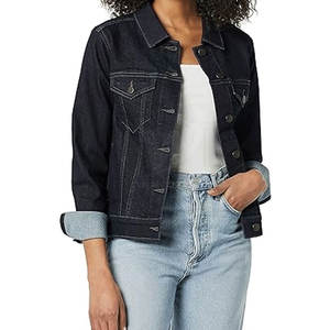 Veste en jean pour femmes, design personnalisé, best-seller, dernier design, prix bas, service OEM, veste en jean pour femmes - Product Image 1