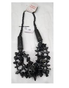 Collar hecho a mano de hueso de Metal de madera de resina nueva medalla de Metal circón Virgen Guadalupe San Benito colgante collar para - Product Image 2