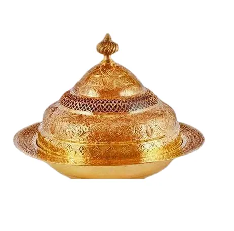 Brass Metal Date Bowls Manufacturer and Exporter Newly Arrived Design Metal Date Serving Bowls at Low Price