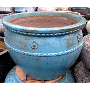 Macetero Grande de Cerámica Hecho a Mano en Vietnam, Directo de Fábrica, Ecológico y Duradero con Orificio de Drenaje para Casa y Jardín - Product Image 4