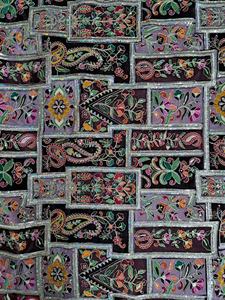 Tissu tissé en crêpe naturel teint, écologique, séchage rapide, poids moyen, pour textiles de maison, vêtements, sacs pour filles, respirant - Product Image 3