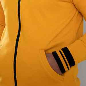 Chaqueta Universitaria de Béisbol Personalizada de Moda para Hombre, Chaqueta Universitaria con Cuello Marinero Personalizado - Product Image 4