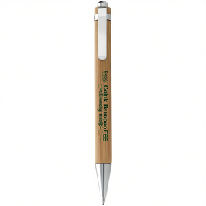 Penna a Sfera in Bambù Celuk Certificata FSC, Gadget Ecosostenibile - Product Image 3
