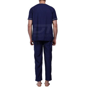 Uniforme d'hôpital pour hommes à la mode nouveauté uniforme d'hôpital pour hommes idéal pour l'ensemble de gommage médecin et infirmière pour hommes - Product Image 4
