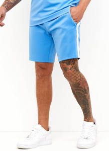 Haute qualité personnalisé hommes été mode tenue ensemble respirant 100% coton T-Shirt Sport Shorts haute rue Style en gros - Product Image 3