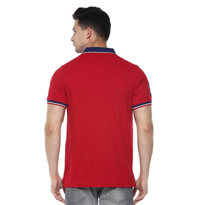 Conçu sur mesure hommes coupe ajustée à manches courtes décontracté pour polos élégant col rond BD qualité exportation grande taille disponible tricoté - Product Image 6