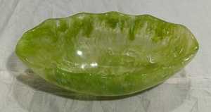 Bol à fruits en résine, bol en résine fait à la main, maison et jardin, cuisine et table, vaisselle, bols, personnalisation - Product Image 4