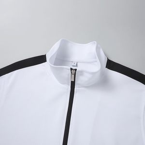 Best Selling 2025 Spring Autumn Casual Tracksuit Men Two Piece Jogger High Quality Material Fabric Custom Logo Print Tracksuit - Product Image 4