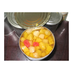 Venta caliente Cóctel mixtas de frutas enlatadas en jarabe ligero Conserva de frutas de calidad premium para sabor gourmet - Product Image 4