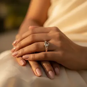 Bague pour homme en argent 925 faite à la main avec quartz fumé, style bohème, motif géométrique, pierre de topaze naturelle, cadeau pour lui - Product Image 1