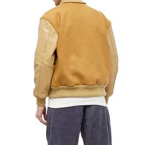 2025 toutes les vestes d'hiver noires pour hommes sur mesure sont des vestes universitaires légères d'automne fabriquées au Pakistan - Product Image 3