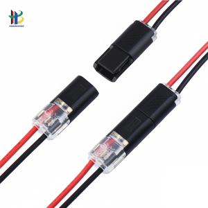 Conectores <span class=keywords><strong>de</strong></span> Cable <span class=keywords><strong>de</strong></span> Bajo Voltaje <span class=keywords><strong>Enchufables</strong></span> Sin Pelar, Conectores <span class=keywords><strong>de</strong></span> Cable LED <span class=keywords><strong>Enchufables</strong></span> <span class=keywords><strong>de</strong></span> 2 Cables para AWG 20-22 - Product Image 1