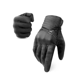 Breathable Motorcycle Racing <b>Gloves</b> <b>Touchscreen</b> Full Finger Riding <b>Gloves</b> Adjustable Wrist Cuff for Cycling Outdoor - Product Image 4