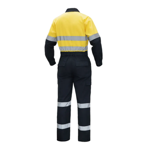 Uniforme de Seguridad Personalizado para Construcción, Alta Visibilidad, Impermeable, Transpirable, Chaqueta de Trabajo Unisex de Poliéster para Trabajadores - Product Image 5
