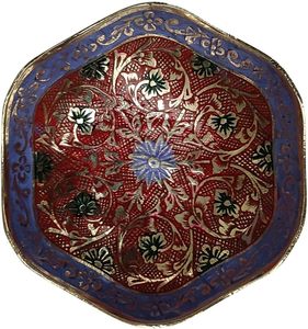 High Quality Metal <b>Decorative</b> Bowl Centerpiece Perfect for <b>Christmas</b> <b>Decor</b> Home Accents Stylish Modern Design Luxury Table Piece - Product Image 4