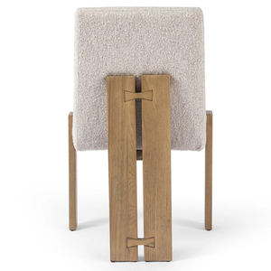 Solid Wood <b>Dining</b> <b>Chair</b> Upholstered <b>Seat</b> and Backrest Modern <b>Dining</b> Room Side <b>Chair</b> - Product Image 6