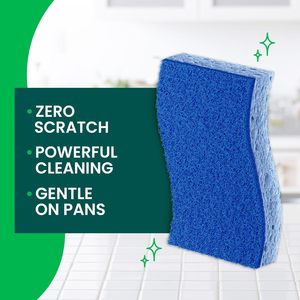ฟองน้ำขัดทำความสะอาด Scotch-Brite Zero Scratch แพ็ค 6 ชิ้น - Product Image 5