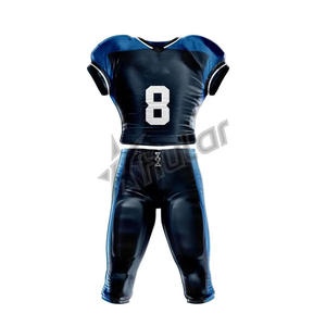 Vente en gros de maillots de football américain rétro de haute qualité personnalisables pour hommes, chemises respirantes de grande taille - Product Image 3