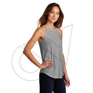 2024เสื้อกล้ามผู้หญิงคุณภาพพรีเมี่ยมฤดูร้อนแห้งเร็วคอเสื้อเปิดไหล่ระบายอากาศเป็นมิตรกับสิ่งแวดล้อม - Product Image 4