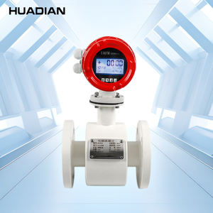 Rs485 Chemische Melk Gps Slurry Magnetische <span class=keywords><strong>Flowmeter</strong></span> 4-20ma 8 Inch Inductieve Vloeibare Zeewater Inbrengen Elektromagnetische Stromingsmeter - Product Image 1