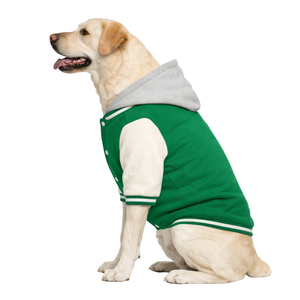 เสื้อแจ็คเก็ตสุนัขแบบคลาสสิกมีฮู้ด ผ้าฟลีซนุ่ม อุ่นสบายสำหรับสุนัขทุกขนาด ตั้งแต่เล็กถึงใหญ่ เหมาะสำหรับฤดูหนาว - Product Image 3