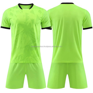 ชุดเสื้อฟุตบอลผ้าไหม100% ผ้าโพลีเอสเตอร์เสื้อทีมฟุตบอลพิมพ์ลายสกรีน - Product Image 2