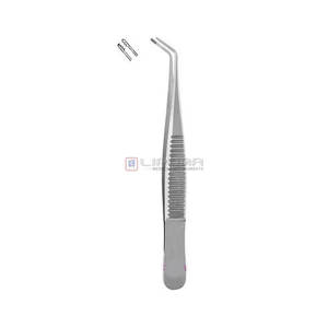Pinzas Capsulares HESS de 6 cm (2 1/2 Pulgadas), Instrumentos Médicos Quirúrgicos, Aplicaciones de Microcirugía Oftálmica, Acero Inoxidable Duradero - Product Image 3