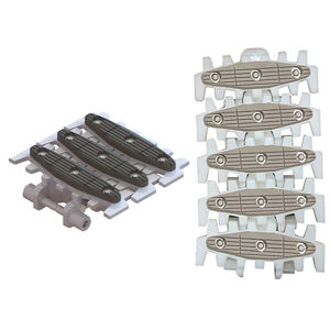 สายพานลำเลียงแรงเสียดทานซิลิโคน ML2ซีเอฟ3เอสดีไซน์สวยงามง่ายต่อการขนส่งอาหารที่ใช้ในสภาพใหม่ - Product Image 1