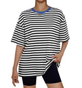Camiseta de manga corta para mujer Camiseta con logotipo personalizado OEM Ropa de verano informal Ligera y transpirable - Product Image 1