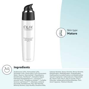 Loción Facial Regeneradora Olay Regenerist con Protector Solar SPF 15 de Amplio Espectro, Sin Perfume, 2.5 fl oz, (Paquete de 2) - Product Image 4