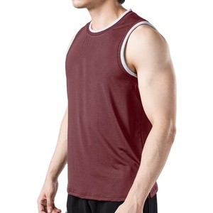 190 Gsm Cut Off Side Loose Fit Tank Top Men's Wear <b>Athletic</b> Sports Trendy Gym Clothes Wholesale Summer Wear Comfortable - Product Image 2