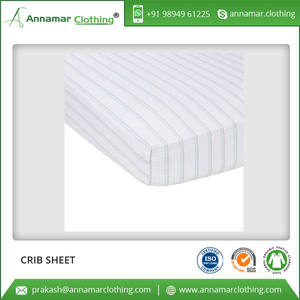 Oem Latest Design Waterproof Baby Muslin Crib Sheet Custom Printed Fitted Sheet <b>Set</b> From Indian Manufacturers - Product Image 3