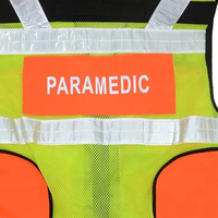 Multi Pocket Paramedic riflettore abbigliamento gilet di sicurezza Hi-Viz Dog Handler Security Tactical Custom Vest regolabile