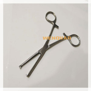 Pinza Hemostática Quirúrgica Manual Kocher de Acero Inoxidable de Grado Médico de 14 cm, Certificada por CE, Wenquar Surgical - Product Image 4