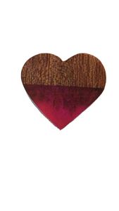 Estera de taza de té de estilo clásico sin terminar de primera calidad, resina de madera de mármol de oliva personalizada, mango grueso sin terminar carbonizado liso - Product Image 4