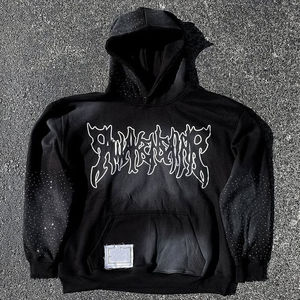 Dernier design de sweat-shirts pour hommes, en coton mélangé, à enfiler, avec un design personnalisé, léger, sweat-shirt brodé pour hommes - Product Image 2