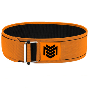 Cinturón de levantamiento de pesas con bloqueo automático de nailon de 4 pulgadas ajustable personalizado 202, cinturón de entrenamiento físico, cinturón de gimnasio de levantamiento de pesas de nailon duradero - Product Image 1