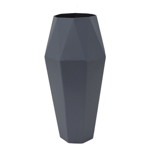 Modern Designer Tableware Decorative Diamond Shape Iron Metal Flower <b>Vase</b> <b>Copper</b> Finishing for Home and Wedding Decoration - Product Image 4