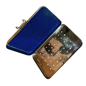 Boîte de stérilisation en acier inoxydable réutilisable pour instruments chirurgicaux, cassette de stérilisation, 4 pouces, 8 pouces, organisateur d'équipement chirurgical manuel, CE - Product Image 4