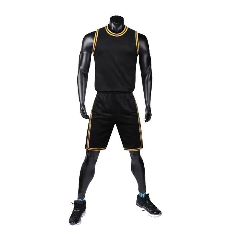 Latest Design Polyester Plus Size Basketball Set Custom Your Own Design Team Polyester Men Basketball Uniform