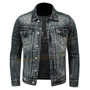 Meilleure vente Veste confortable de moto pour hommes Veste de moto en jean légère personnalisée OEM - Product Image 1