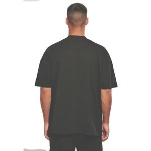 Unisex Oversized 280 Gsm Heavyweight T-Shirt 100% Cotton Spandex Soft O-Neck Drop Blank for Men and Women - Product Image 4