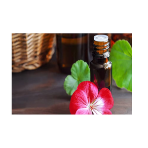 Huile essentielle de géranium de marque privée très vendue huile de transporteur de fabricant indien certifiée MSDS - Product Image 4