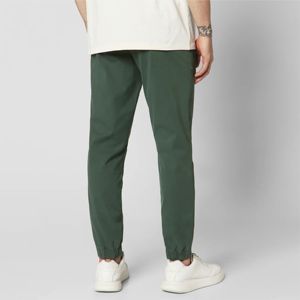 Joggers modernes urbains extensibles pour hommes-Coupe ajustée, look contemporain, idéal pour les pionniers et les personnes soucieuses de la mode - Product Image 3