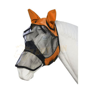 Cubierta de mosca de caballo ligera más vendida profesional Nuevo velo de mosca ecuestre mejor para caballos en venta diseños personalizados - Product Image 2