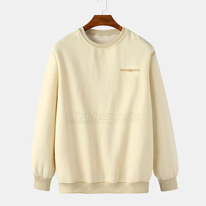 Vente chaude matériau durable fait sweat-shirt pour hommes conception personnalisée basiques coton mélangé sweats pour hommes - Product Image 2