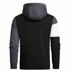 Sudaderas con capucha de hombre de gran tamaño personalizadas de estilo callejero en blanco liso OEM bordado jersey de talla grande al por mayor sudaderas con capucha de hombre de gran tamaño 2025 - Product Image 5