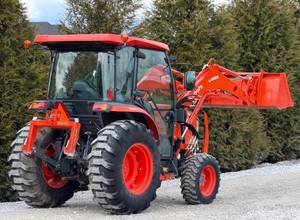 Mini tracteur agricole diesel 4x4 55 CV avec chargeur frontal pour travaux agricoles et de jardinage - Product Image 5